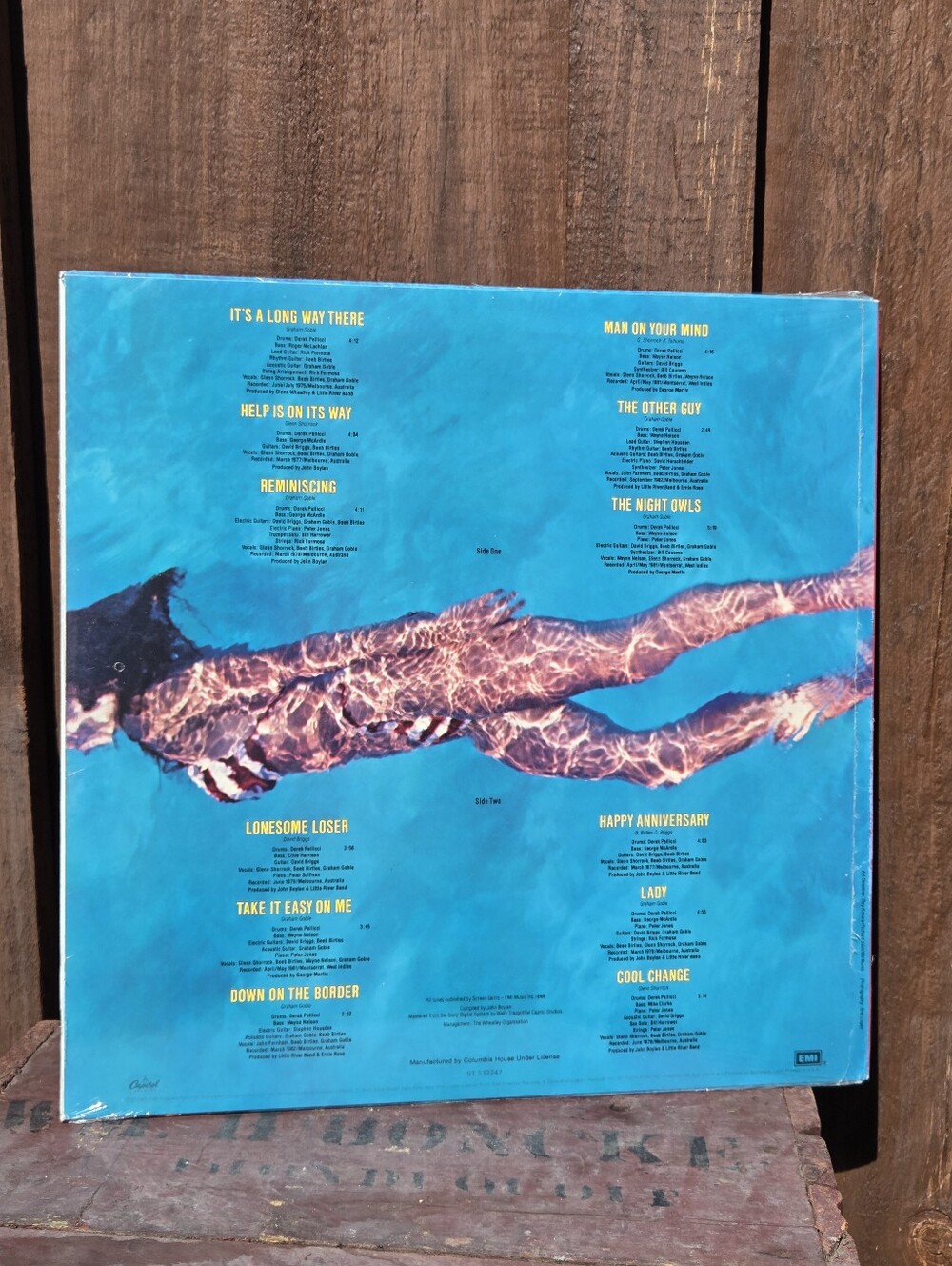 1982 Vintage Vinyl Record Little River Band Greatest Hits Sealed